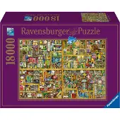 Ravensburger Magiskt Bokhyllan -pussel, 18 000 bitar