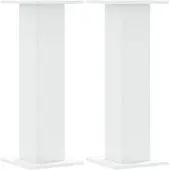 vidaXL Växtställ 2 st vit 30x30x80 cm konstruerat trä