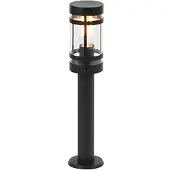QAZQA Smart utomhuslampa svart 50 cm IP44 inkl. Wifi ST64 - Gleam