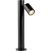 QAZQA Smart utomhuslampa svart 45 cm justerbar inkl. Wifi GU10 - Solo