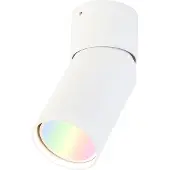 QAZQA Smart spotlight vit justerbar inkl. Wifi GU10 - Falo