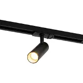 QAZQA Modernt skensystem med 5 spotlights svart 1-fas GU10 35mm - Iconic Jeana Luxe