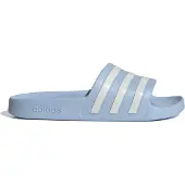Adidas Pantolette 'Adilette Aqua' ljusblå / off-white