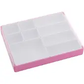 Token Silo - Pink/Vit