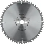 Wolfcraft 6664000 Hårdmetall cirkelsågklinga 315 x 30 x 3.2 mm Antal tänder (per tum): 28 1 st