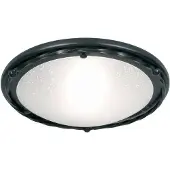 Elstead Lighting Taklampa Pembroke, dimbar, Svart, Vardagsrum / matsal, Metall, Taklampa