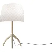 Foscarini Design bordslampa Lumiere, Vitt / opal, Vardagsrum / matsal, Glas, Design, Bordslampa