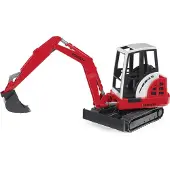 BRUDER Arbetsmaskin - Schaeff HR16 Mini Grävmaskin - 02432 - - One Size - Bil