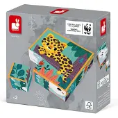 Janod WWF djurpussel - 9 bitar