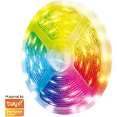 Ginza.se LogiLink: Smart RGB+CCT (RGB + Varm-kallvit) Light-strip 5m WiFi Tuya