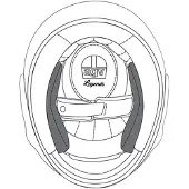 AGV X101 Kindkuddar