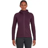 Montane F Protium Hoodie, fleecetröja, dam, mörklila