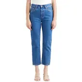 Levi's Jeans '501 CROP' blå denim