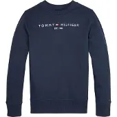 Tommy Hilfiger Sweatshirt - Essential - Organic - Twilight Marin - - 5 år (110) - Sweatshirt