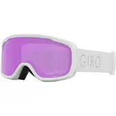 Giro Moxie Flash Goggle, Vit, Dam, Sfärisk lins, Polykarbonat, Vit, Rosa, Gul