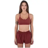 Hurley Solid Cross Back Sport-bh Med Låg Support