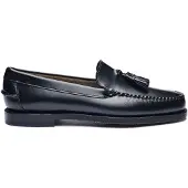 Sebago för kvinnor. 7001560 Classic Will läderloafers svart (36), Hud, Karta, 1 till 3 cm, Ingen, Casual, Parti, Klassisk