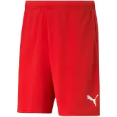 Puma Sportbyxa 'TeamRise' röd / vit