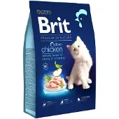 Brit Premium By Nature Kitten Kycklingmat För Katter 8kg