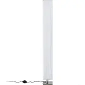 LINDBY Golvlampa Janno , Vitt / opal, Vardagsrum / matsal, Textil / tyger / siden, Modern, Golvlampa