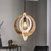 Sigma Hänglampa Glam , dimbar, Ljust trä, Vardagsrum / matsal, Trä, Modern, Pendellampa