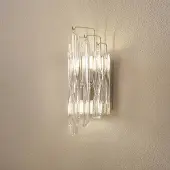 Schuller Valencia Vägglampa MANACOR, Genomskinlig / transpare, Vardagsrum / matsal, Kristall, Modern, Vägglampa, vägglampa inomhus
