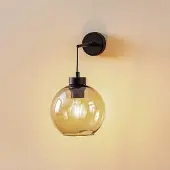 TK Lighting Vägglampa Cubus , dimbar, Genomskinlig / transpare, Vardagsrum / matsal, Glas, Modern, Vägglampa, vägglampa inomhus
