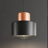 TEMAR LIGHTING Hänglampa Olla , dimbar, Svart, Vardagsrum / matsal, Metall, Industriell design, Pendellampa
