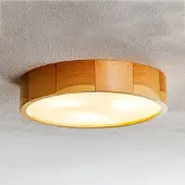 TEMAR LIGHTING Taklampa Cleo , dimbar, Ljust trä, Vardagsrum / matsal, Modern, Taklampa