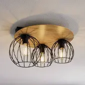 Sigma Taklampa Malin , dimbar, Ljust trä, Vardagsrum / matsal, Trä, Modern, Taklampa