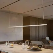 Quitani Pendellampa Talon , dimbar, Aluminium / grå / zink, Kök, Aluminium / grå / zink, Modern