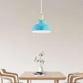 Alfa Hänglampa Solo Gem , dimbar, Blå, Vardagsrum / matsal, Metall, Modern, Pendellampa