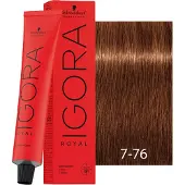 Schwarzkopf Professional Igora Royal Permanent hårfärg 60 ml 7-76