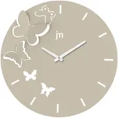 Justaminute väggklocka metall 14982T