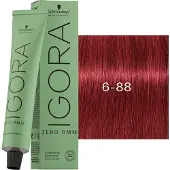 Schwarzkopf Professional Igora Zero Amm Permanent hårfärg 60 ml 6-88