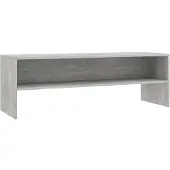 vidaXL TV-skåp betongrå 120 x 40 x 40 cm spånskiva
