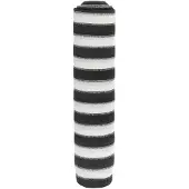 vidaXL Insynsskyddsnät antracit och vit 1,5x50 m HDPE 75 g/m²