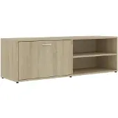 vidaXL TV-bänk sonoma-ek 120x34x37 cm konstruerat trä