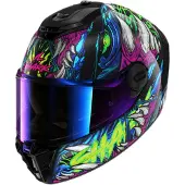 Shark Spartan RS Shaytan Svart/Lila/Blå L Unisex sort
