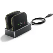 Yealink CPW65, Mikrofon, Svart, 20 m, Rundtagande, Kabel, 1500 mAh