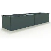 GFP Odlingslåda, 387 x 77 x 77 cm, antracit