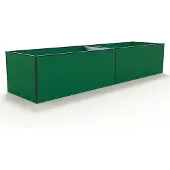 GFP Odlingslåda, 387 x 77 x 77 cm, grön