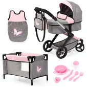 Bayer - Dolls pram Xeo mega set