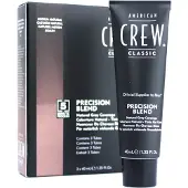 American Crew Precision Blend Natural Gray Coverage Medium Ash 5-6 3 x 40 ml