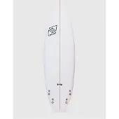 TwinsBros Johnny Fish FCS2 Surfbräda white, 6'2