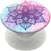 PopSockets Swappable PopGrip - Fingergrepp/vikbart ställ för mobiltelefon - Rainbow Nirvana