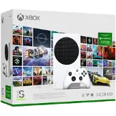 Microsoft Xbox Series S-konsol - Starter Pack - 512 GB - 3 månaders Game Pass Ultimate ingår