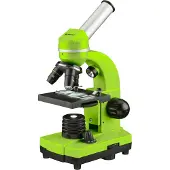 Bresser Optics Junior, Digitalt mikroskop, Grön, Gjuten aluminium, Plast, 1600x, 40x, LED