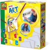 SES Creative Mini Art - Miniatyrkonst - - One Size - Kreativt lekset