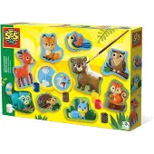 SES Creative 01134, Gipsgjutnings-/målarkit för barn, 5 År, Multifärg